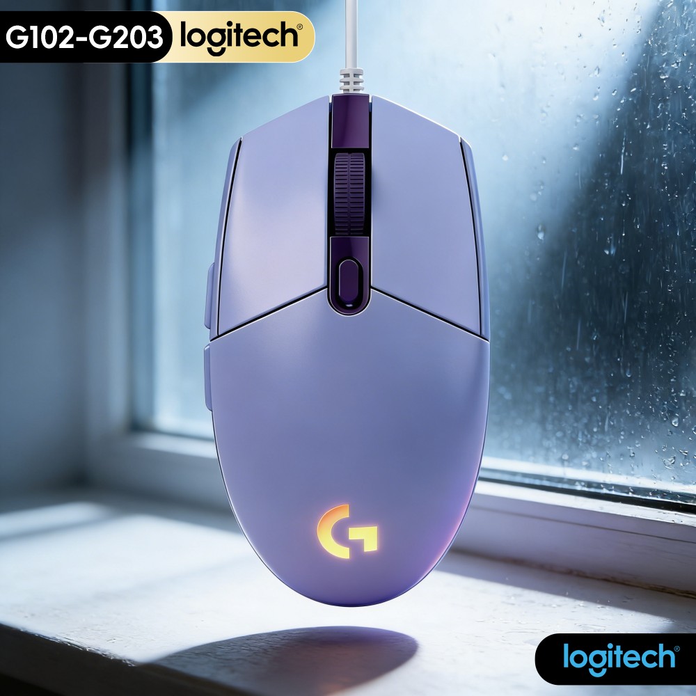 Logitech Mouse G203 - Игровая мышь Logitech G203 RGB, серия