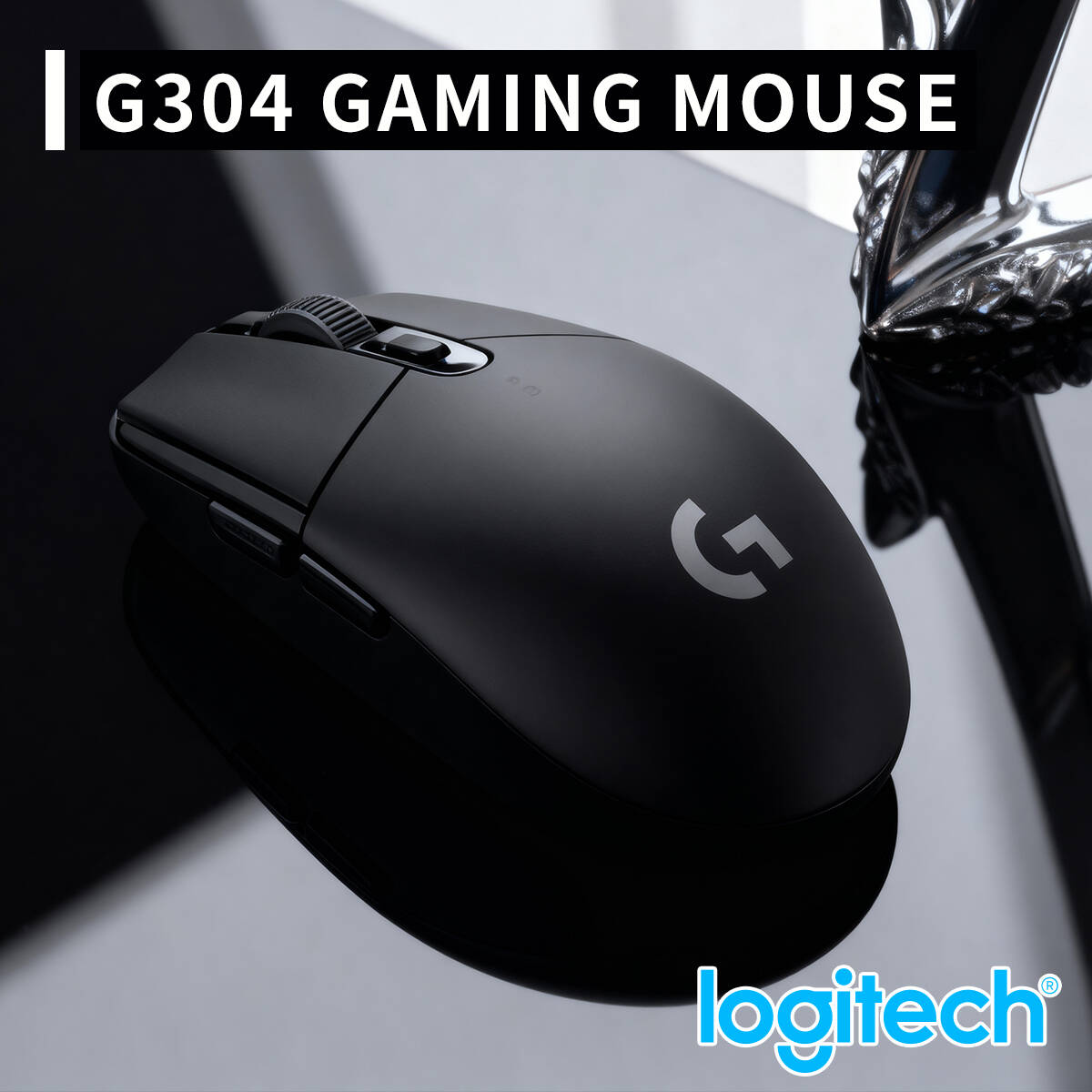 Logitech Mouse G203 - Беспроводная игровая мышь Logitech G304 LIGHTSPEED,