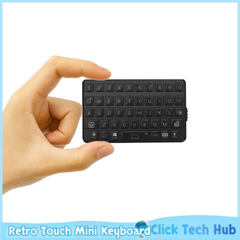 Retro Gaming Universe - Exknight Ретро сенсорная мини-клавиатура Bluetooth три