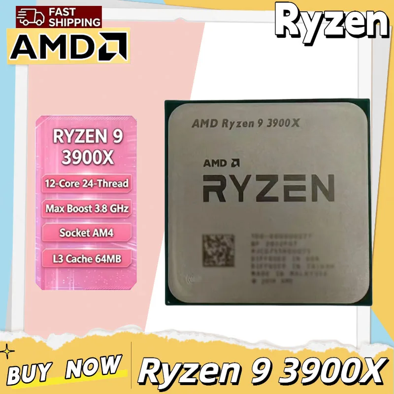 Amd Cpu Ryzen 9 - Процессор AMD Ryzen 9 3900X для