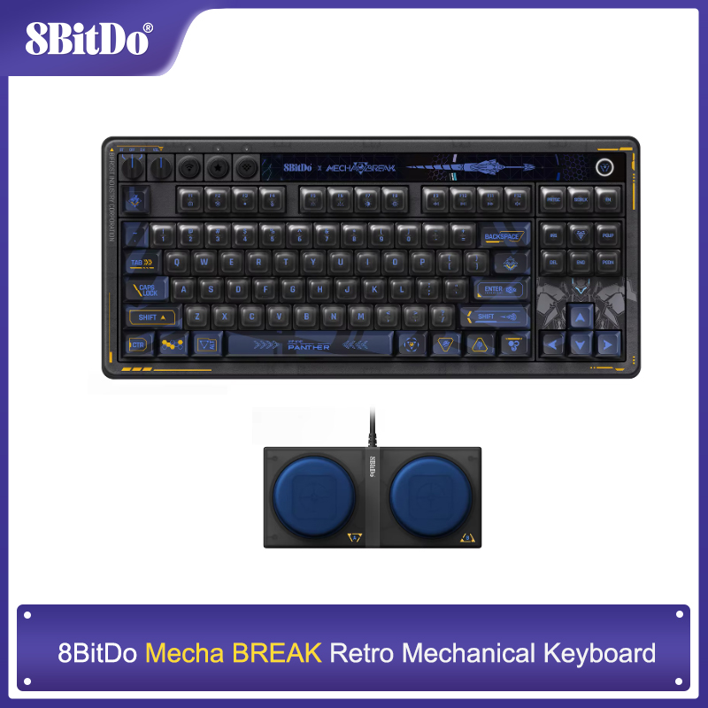Retro Gaming Windows - Механическая клавиатура 8BitDo Retro 87, игровая