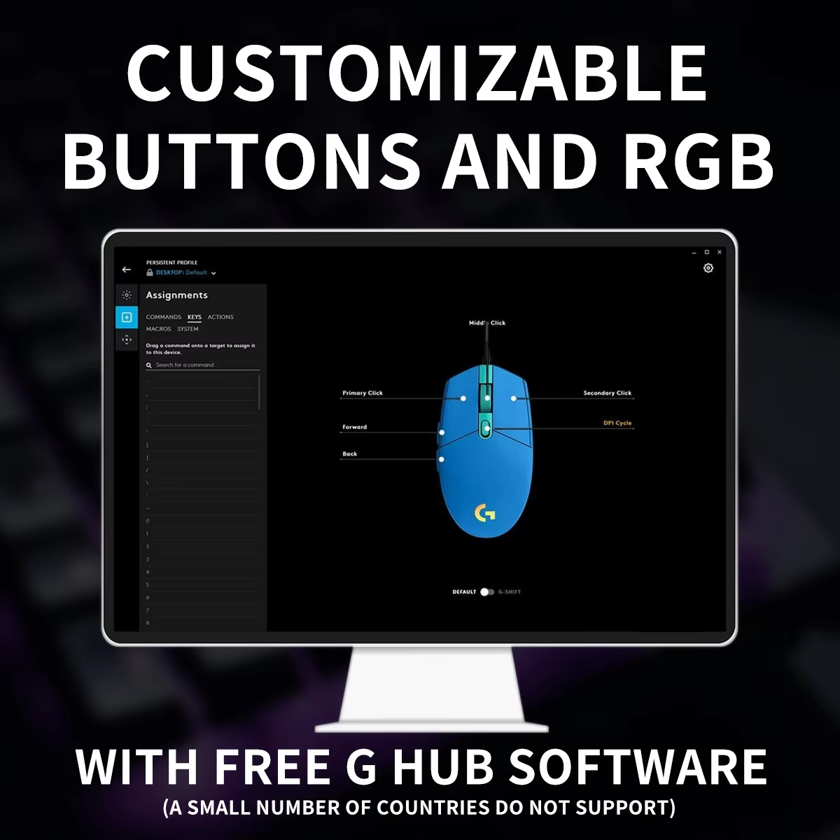 Игровая мышь Logitech G203 RGB – обзор и цена Logitech Mouse G203