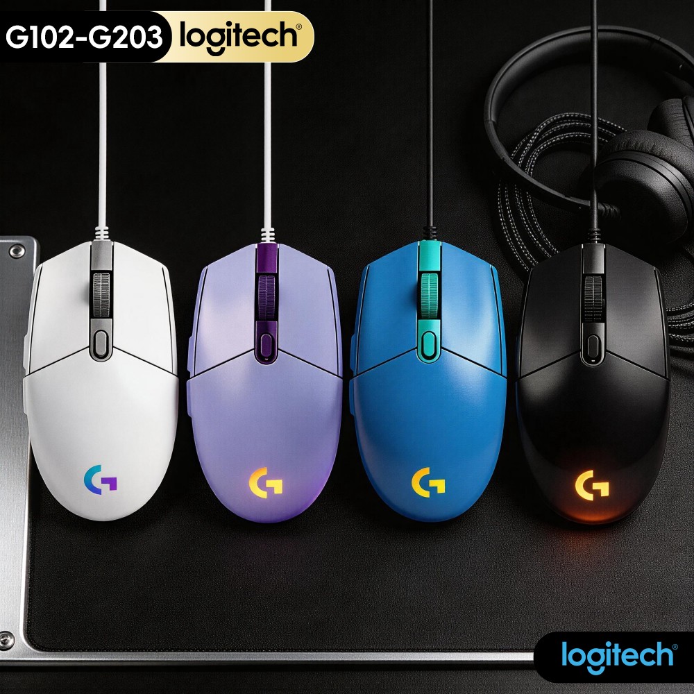 Мышь Logitech G203 G102, Light – обзор и цена Logitech Mouse G203