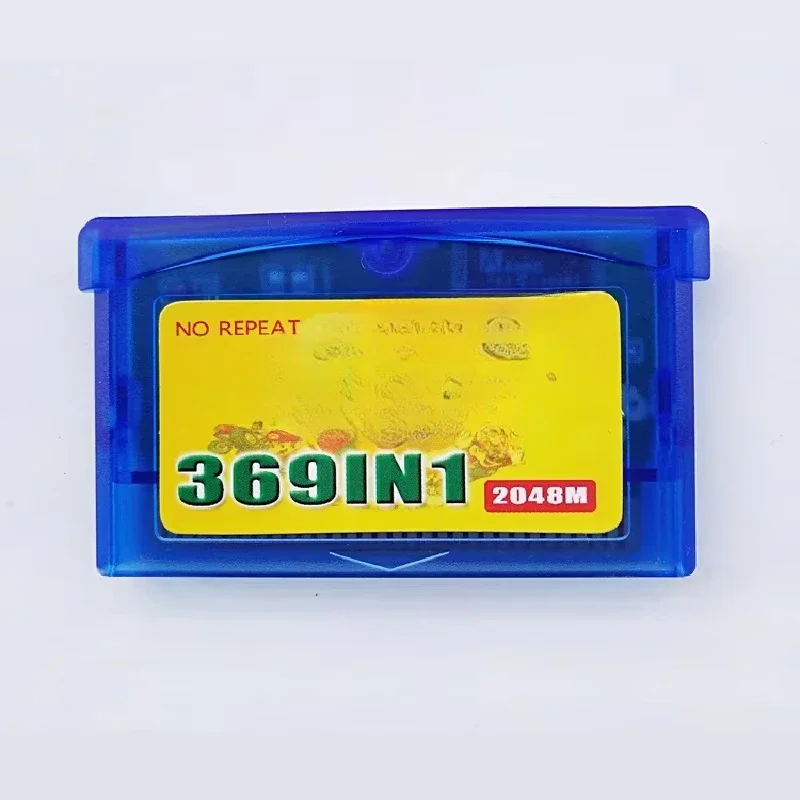 Игровая карта 369 в 1 для GBA, – обзор и цена Retro Game Card