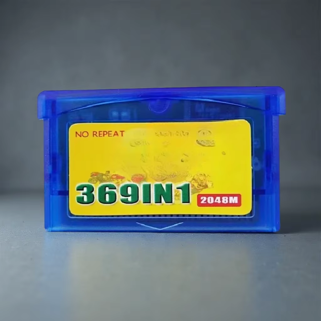 Игровая карта 369 в 1 для GBA, – обзор и цена Retro Game Card