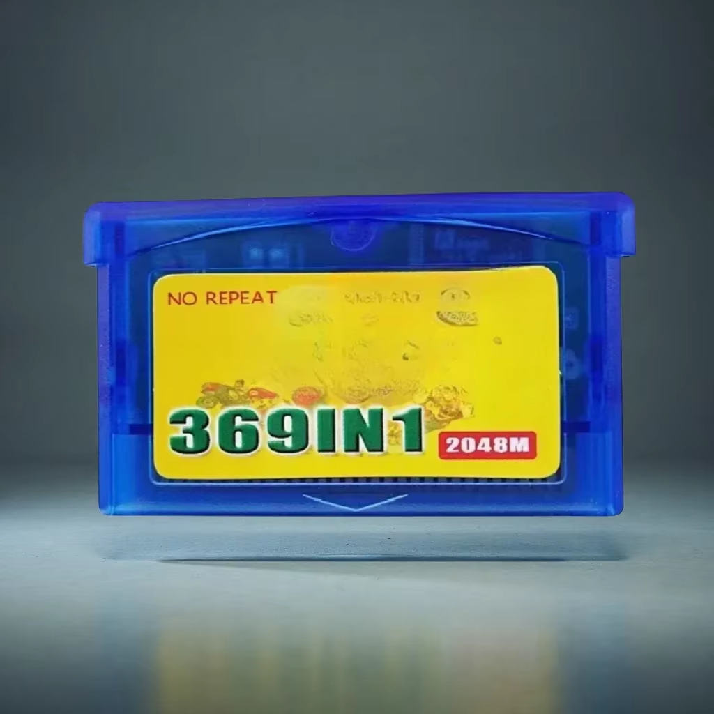 Игровая карта 369 в 1 для GBA, – обзор и цена Retro Game Card