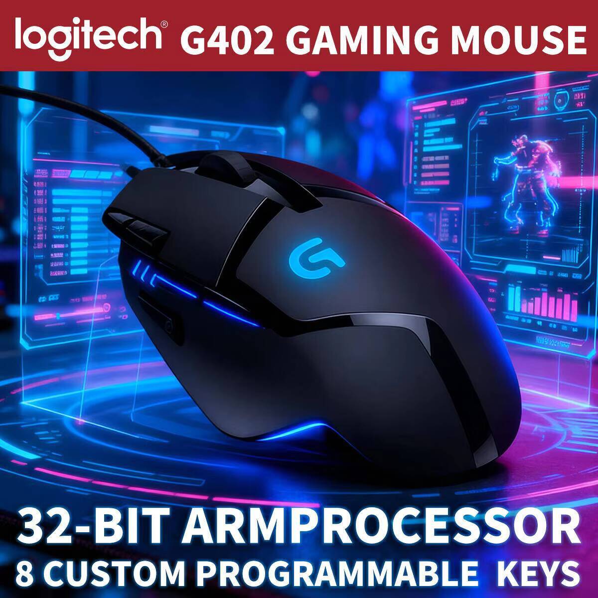 Проводная мышь Logitech G402 с – обзор и цена Logitech Mouse G203