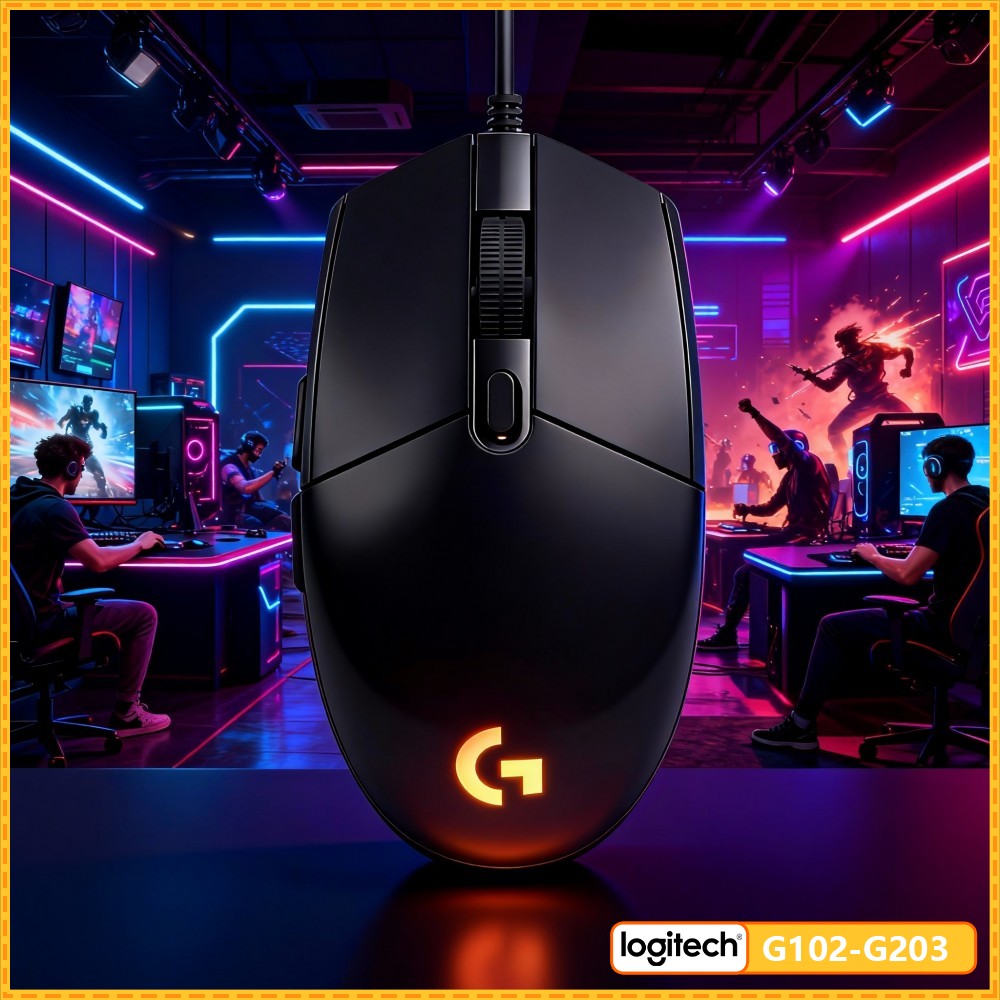 Игровая мышь Logitech G203 с R – обзор и цена Logitech Mouse G203