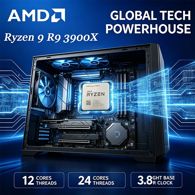 Процессор AMD Ryzen 9 3900X (T – обзор и цена Amd Cpu Ryzen 9