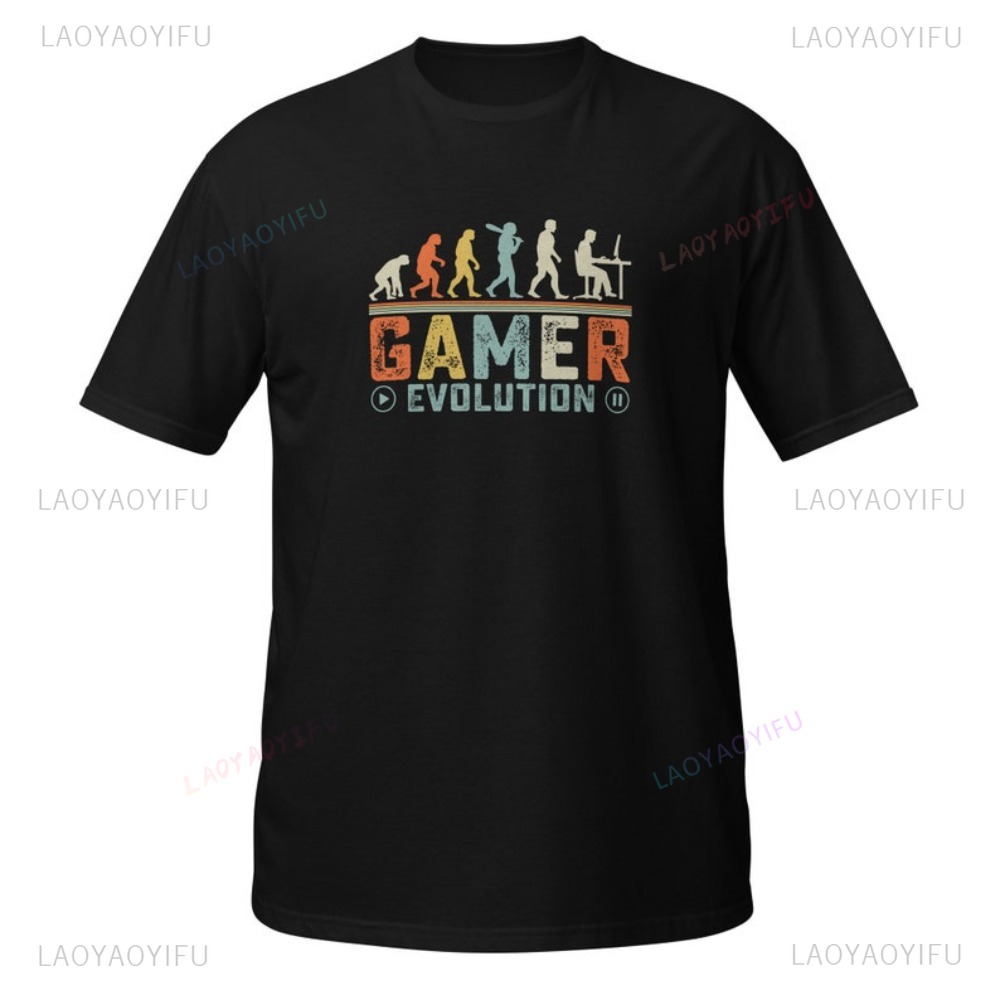 Футболка Gamer Evolution в сти – обзор и цена Retro Gaming Ideas