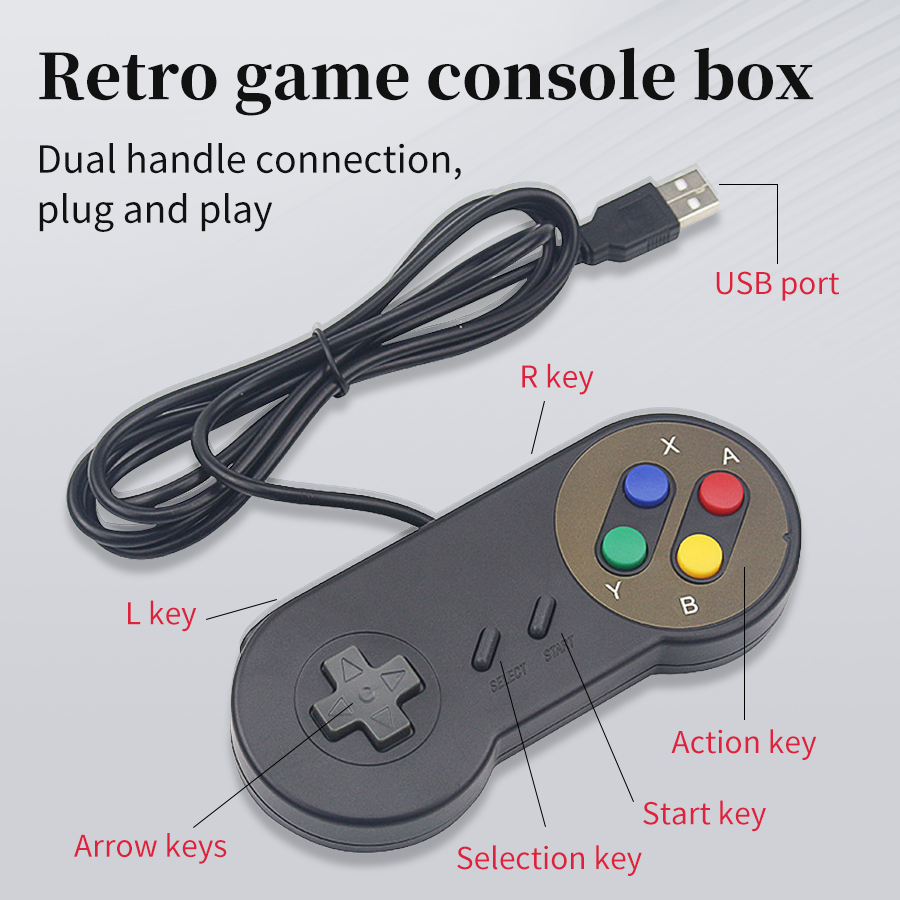 USB-геймпад, игровой джойстик, – обзор и цена Retro Gaming Windows